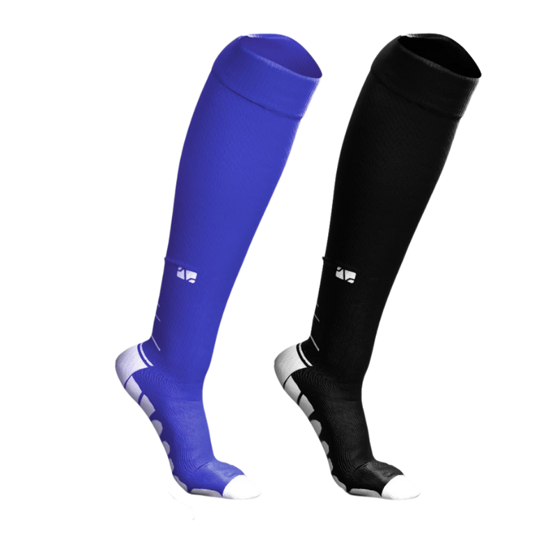 Chaussettes de compression - Bleu Gris