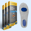 3 - Pack Ortho Arch Gel Insoles - ComfortWear