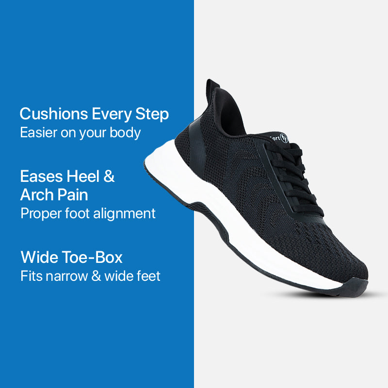 Chaussures Ortho Performance Max Stretch - Tout noir