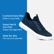 Zapatillas Ortho Performance Max Stretch - Totalmente negras