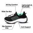 Chaussures Ortho Stretch Cushion - Noir Bleu Ciel