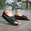 Coles Diabetic Wide Feet Sandals - Black - ComfortWear Store