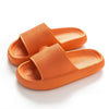 Claquettes avec coussin de soutien du talon - Orange
