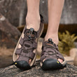 Men's High-Altitude Ortho Heel Strap Sandals - Coffee - ComfortWear Store