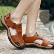 Men's High-Altitude Ortho Heel Strap Sandals - Orange - ComfortWear Store