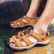 Men's High-Altitude Ortho Heel Strap Sandals - Yellow - ComfortWear Store