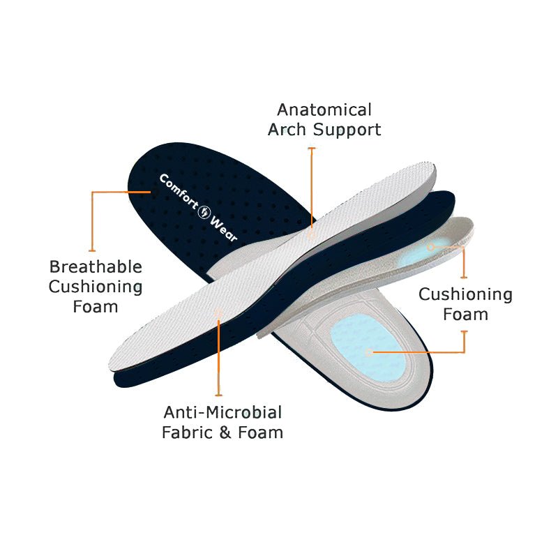 Ortho Cushion Go-Running Shoes - ComfortWear