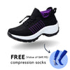 Calcetines de compresión con amortiguación elástica Ortho (Free Flow)